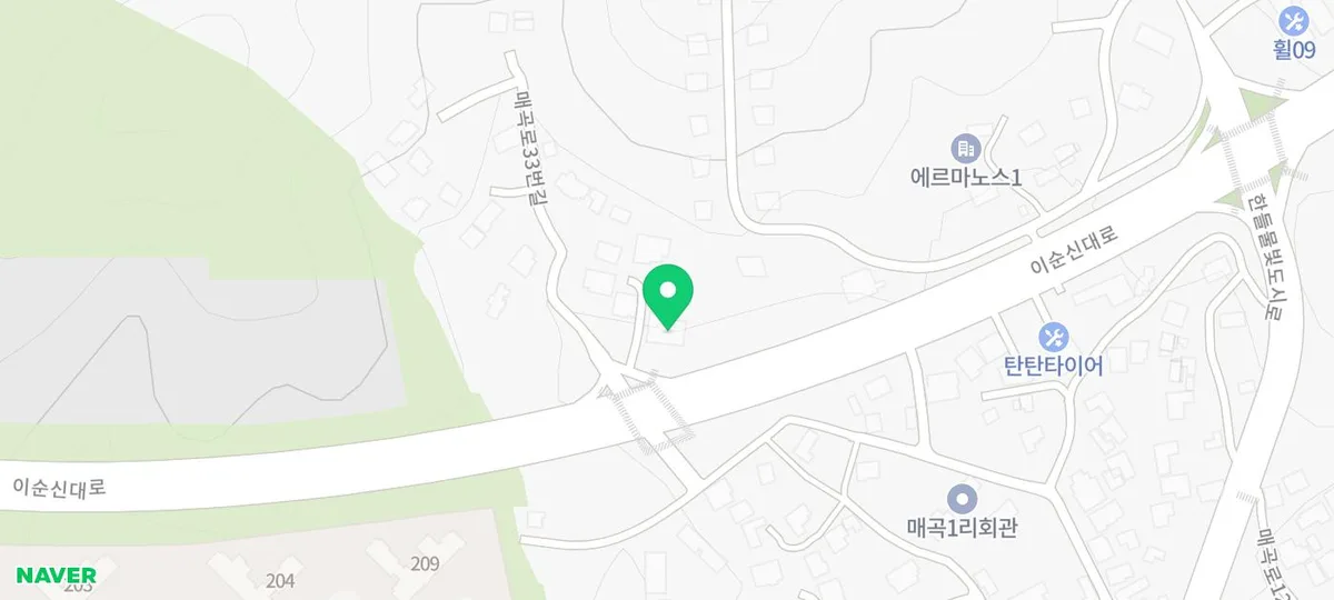 바다를 담다 해물칼국수 아산탕정점 지도