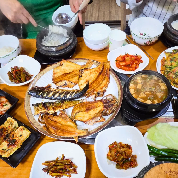 의정부 용현동 생선구이 맛집 능이마을 용현점｜반건조 생선구이로 채운 점심