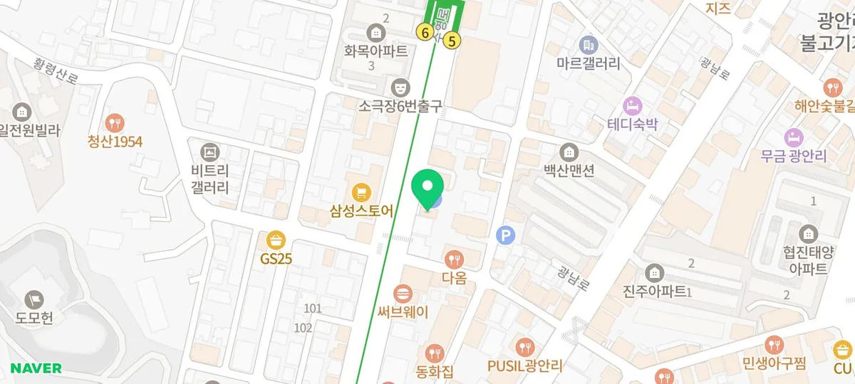 식복 돼지국밥 지도