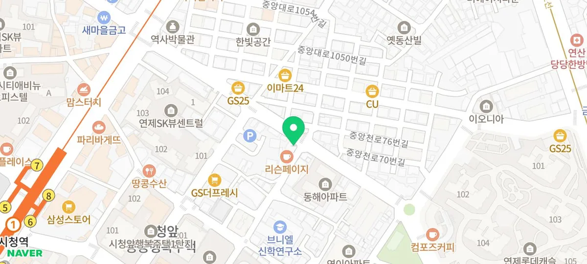 목촌돼지국밥 연산시청점 지도