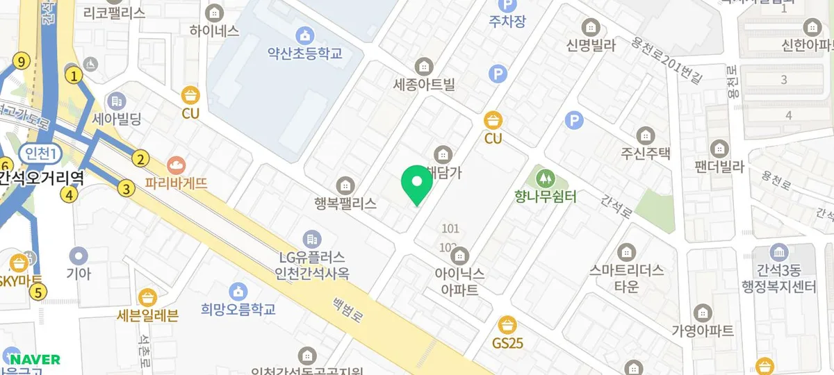 천미향양꼬치 지도