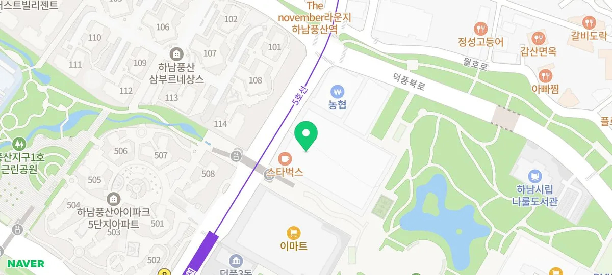 하남웰니스내과의원 지도