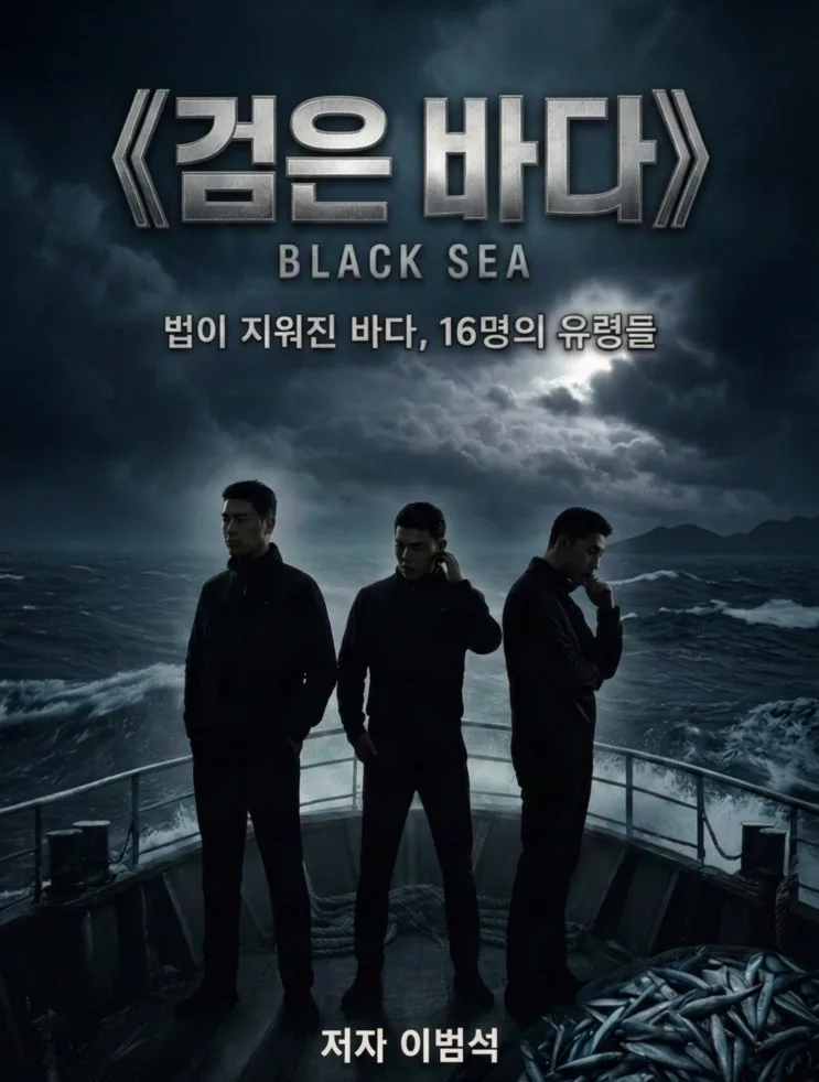 1초도 못 쉬는 긴장감! 소설 검은바다 해양스릴러 후기