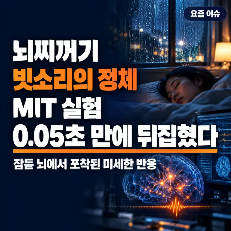 MIT Pink Noise Study Review: How 0.05 Seconds of Rain Sound Changed Brain Cleaning