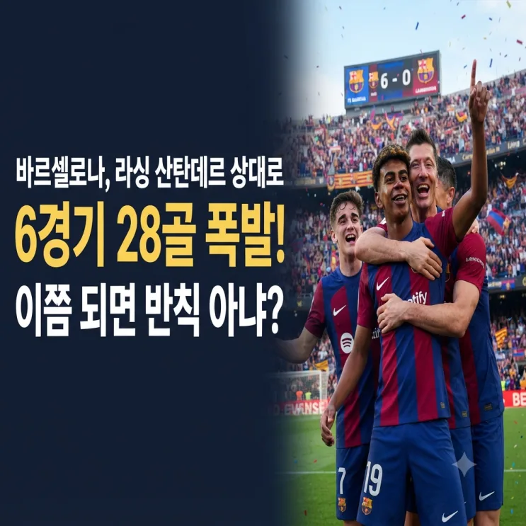 Barcelona vs Racing Santander Review: 28 Goals in 6 Games Is Just Ridiculous