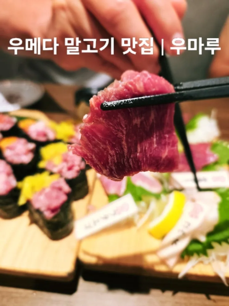 韓国ソウル・大阪梅田の馬肉酒場うまる実食レポ｜現地客でにぎわう馬肉居酒屋を両親と満喫