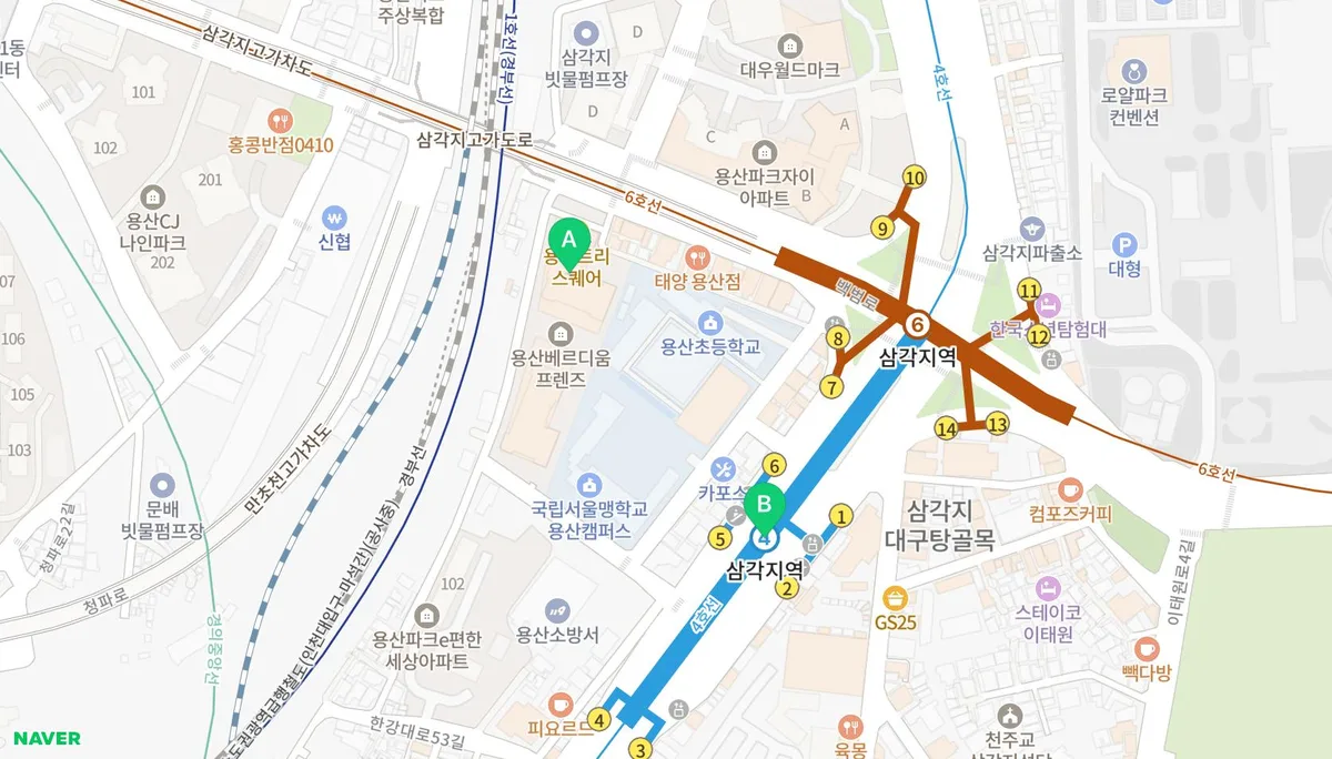 서울시공익활동지원센터 지도