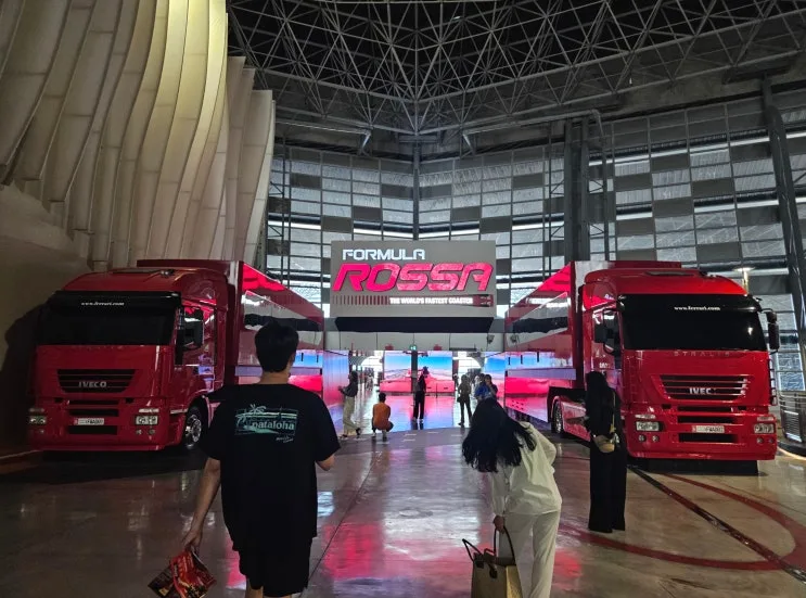 阿聯阿布達比法拉利世界實測｜朝聖全球最快雲霄飛車 Formula Rossa 推薦攻略