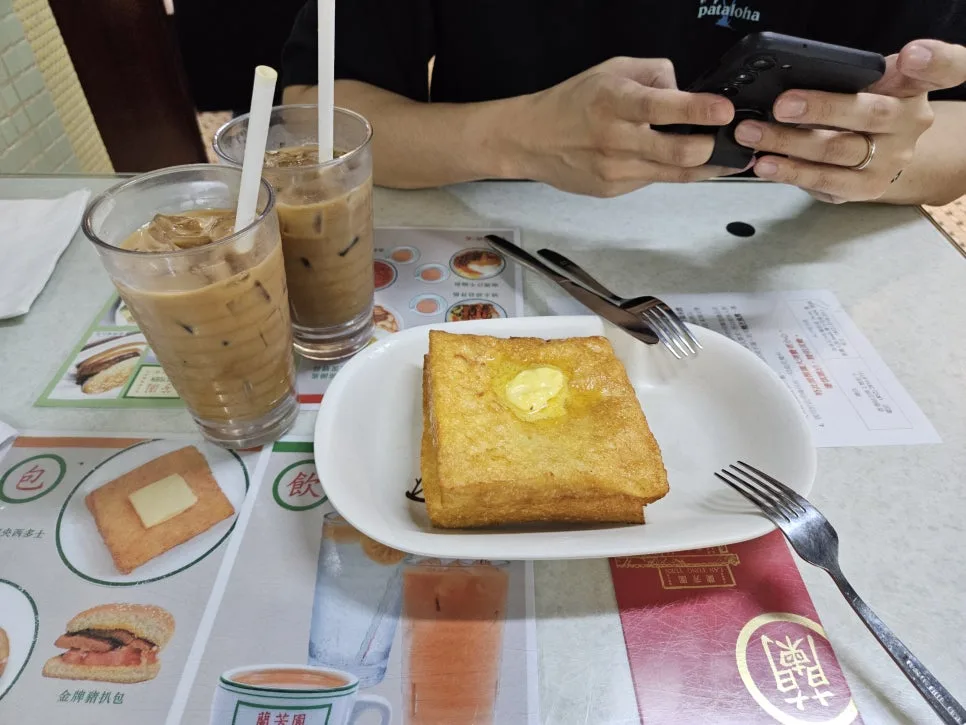 Close-up of French toast