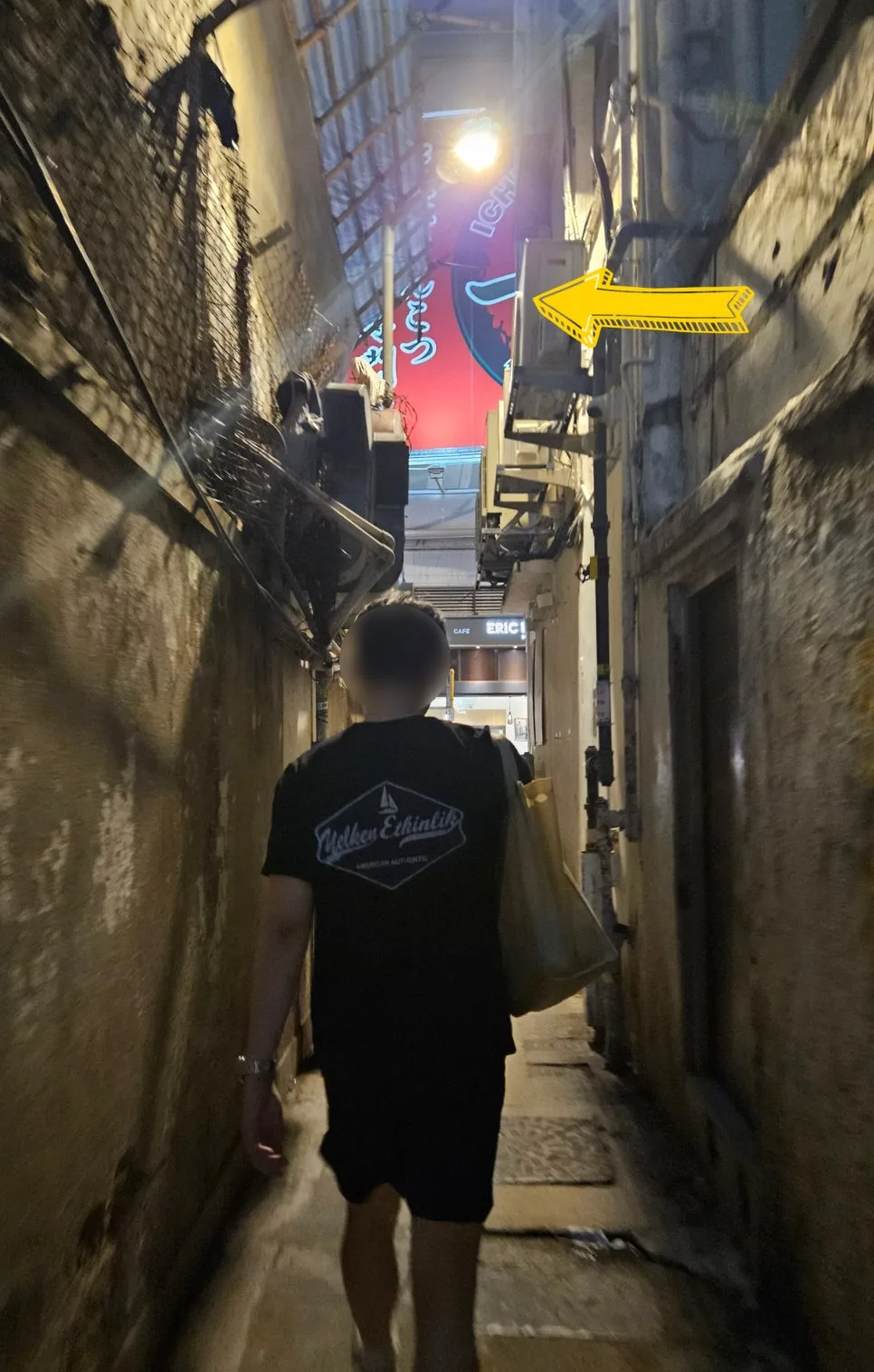 一蘭ラーメン尖沙咀店の入口