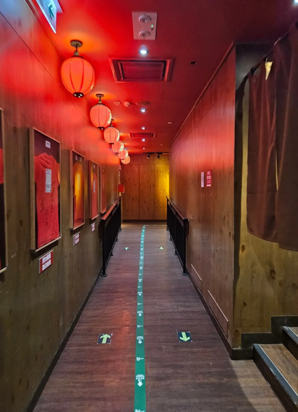 日本の店舗のような雰囲気