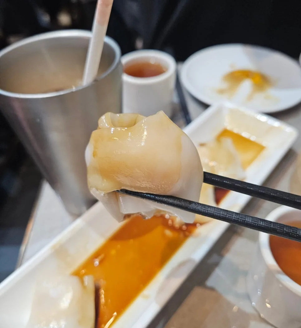 Inside the flour roll dish