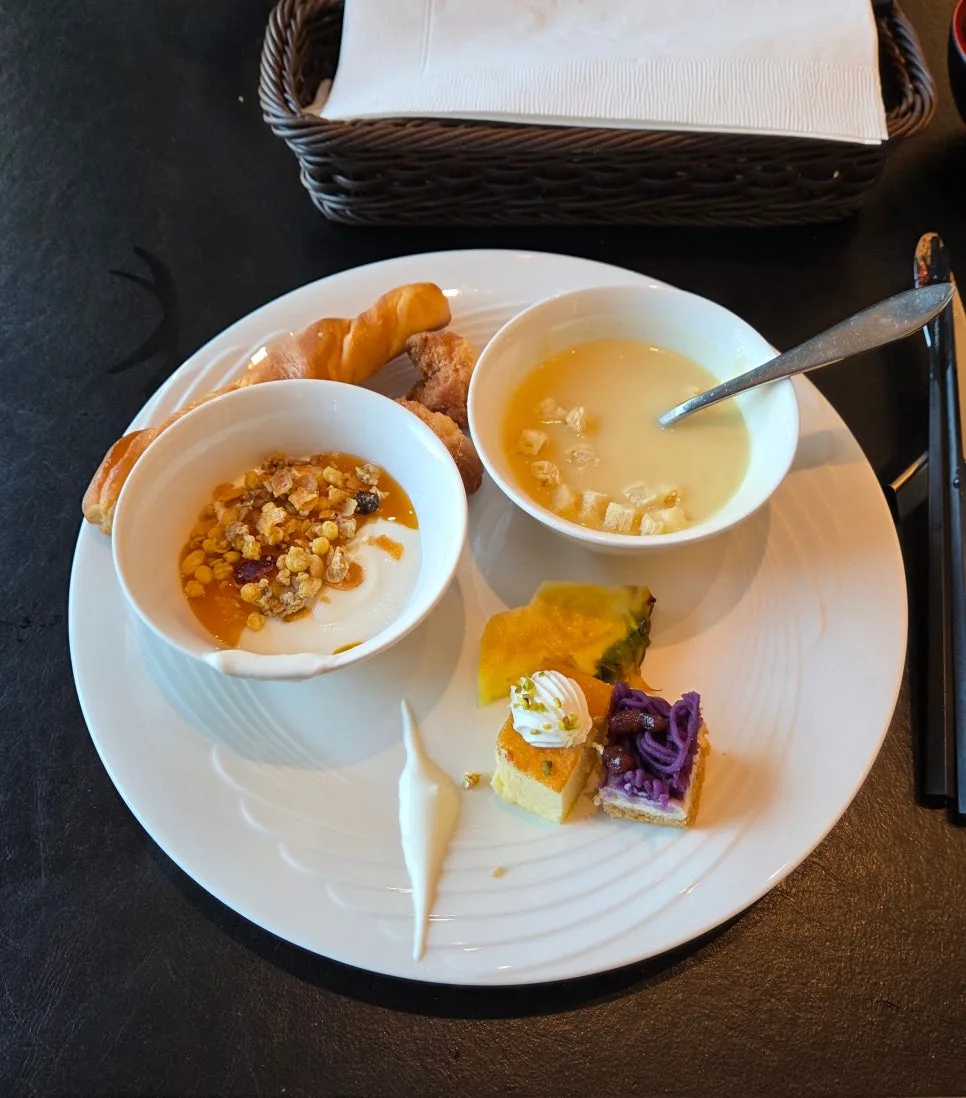 Japanese breakfast plate