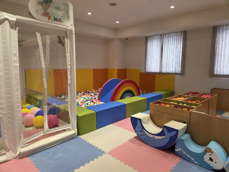 Hotel playroom for kids