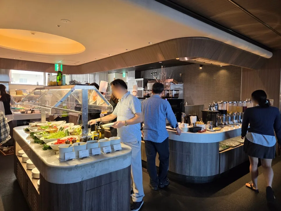 Breakfast dishes at Hotel Collective
